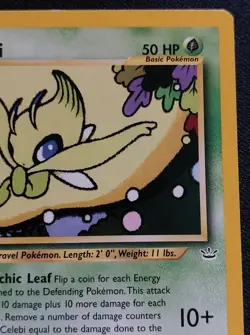 Pokemon TCG Celebi 16/64 Neo Revelation Unlimited LP WOTC - Image 5