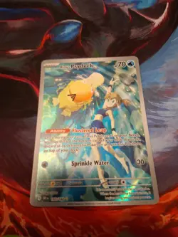 Pokemon TCG Destined Rivals Misty's Psyduck Illustration Rare 193 NM MINT RAW - Image 3