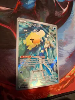Pokemon TCG Destined Rivals Misty's Psyduck Illustration Rare 193 NM MINT RAW - Image 5