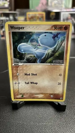 Pokemon TCG Wooper Regular 79/115 EX Unseen Forces Basic 50 HP English - Image 1