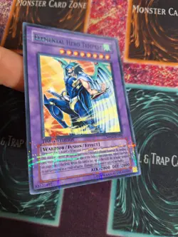 Yu-Gi-Oh! TCG Elemental Hero Tempest MF02-EN001 Parallel Rare Limited MP - Image 2