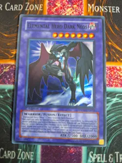 Yu-Gi-Oh! TCG Elemental Hero Dark Neos DP03-EN014 Super Rare 1st Edition NM/LP - Image 1