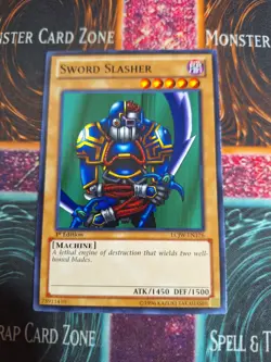 Yu-Gi-Oh! TCG Sword Slasher LCJW-EN176 Common 1st Edition Near Mint - Image 1