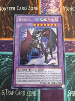 Yu-Gi-Oh! Elemental HERO Dark Neos LCGX-EN059 Secret Rare Unlimited Near Mint - Image 1
