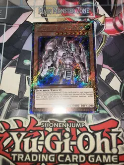 Ancient Gear Golem Platinum Secret Rare RA03-EN151 Yugioh - Image 1