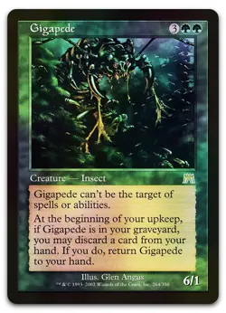 Gigapede #264 (Foil) (LP) Onslaught ONS Magic MTG - Image 1