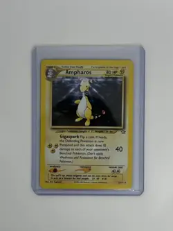 Ampharos - 1/111 - Pokemon Neo Genesis Unlimited Holo Rare Card - Image 1