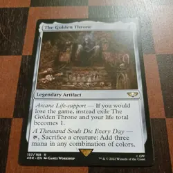 Mtg The Golden Throne NM/M Warhammer 40,000 40K Magic the Gathering Card - Image 1