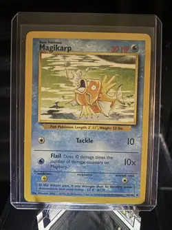 Magikarp 35/102 Base Set - Uncommon Pokemon Card - NM - Image 1