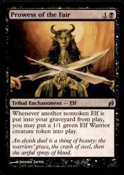 Prowess of the Fair LP Light Play Lorwyn MTG [9785] - Image 1