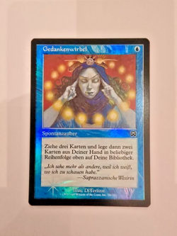 MTG Magic The Gathering Foils selten Brainstorm, Thwart, Tidal Bore auf Deutsch - Image 1