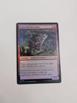 MTG - Boneclub Berserker (Foil) - Lorwyn Eclipsed NM/M Condition - Image 1