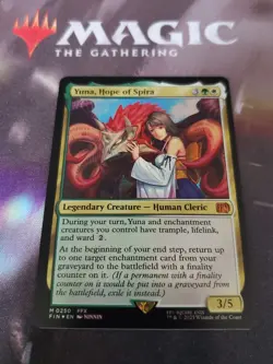 Mtg. Yuna, Hope of Spira. Foil. Final Fantasy. Pack Fresh - Image 1