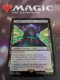 Mtg. Zodiark, Umbral God. Foil. Final Fantasy. Pack Fresh - Image 1