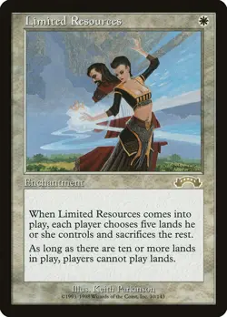 Exodus Limited Resources MTG Magic the Gathering MP - Image 1