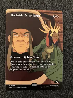 Magic MTG - Dockside Extortionist (Borderless) - Avatar: The Last Airbender - Image 1