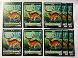 X10 Beast - Token Creature - MTG Magic the Gathering 010/013 - Image 1
