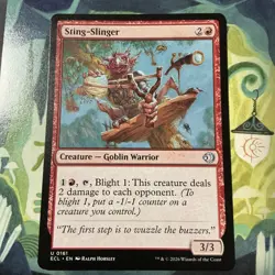 Sting-Slinger - 0161 - Lorwyn Eclipsed ECL - MTG - NM/M NP Regular - Image 1