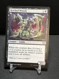 Retched Wretch Lorwyn Eclipsed NM MTG - Image 1