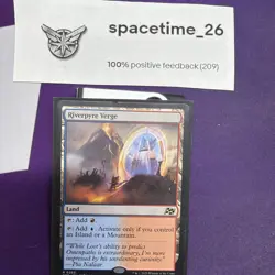 Magic The Gathering Riverpyre Verge Aetherdrift Land Rare 260 Regular - Image 1