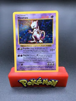 Mewtwo Shadowless Card 10/102 1999 Pokemon Base Set MP- - Image 1