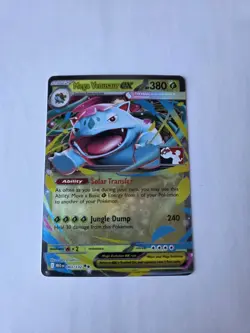 Pokemon TCG Mega Evolution - Mega Venusaur Ex Prize Pack Series 8 Stamped - Image 1