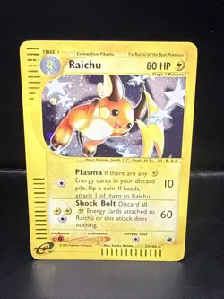 Pokemon Raichu 25/165 Holo Rare 2002 Pokemon Expedition - Image 2