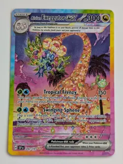 Alolan Exeggutor ex 242/191 Pokemon: Surging Sparks Special Illustration Rare NM - Image 1