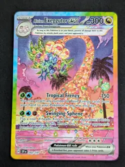 Alolan Exeggutor ex 242/191 Pokemon: Surging Sparks Special Illustration Rare NM - Image 4