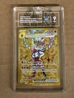 2024 POKEMON SVP ULTRA-PREMIUM COLLECTION PROMO #163 CINDERACE EX Tag 9 - Image 1