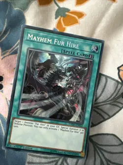 DASA-EN025 Mayhem Fur Hire Secret Rare 1st Edition EXC YuGiOh - Image 1