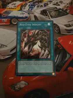 Yu-Gi-Oh! Red-Eyes Insight (SupR) RA03-EN061 Quarter Century Bonanza 1st Edition - Image 1