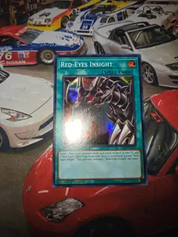 Yu-Gi-Oh! Red-Eyes Insight (SupR) RA03-EN061 Quarter Century Bonanza 1st Edition - Image 3