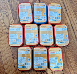 One Piece Tin Pack Set Vol. 2 Luffy, Sabo and Ace LOT OF 10 - SEALED IN HAND! - Image 2