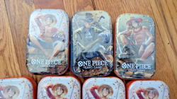 One Piece Tin Pack Set Vol. 2 Luffy, Sabo and Ace LOT OF 10 - SEALED IN HAND! - Image 3