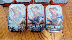 One Piece Tin Pack Set Vol. 2 Luffy, Sabo and Ace LOT OF 10 - SEALED IN HAND! - Image 5