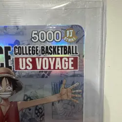 One Piece Monkey.D Luffy Promo P-055 us voyage College Basketball Promo Sealed - Image 5