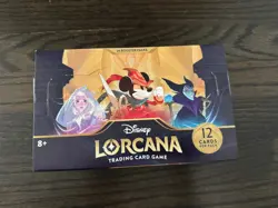 Disney Lorcana The First Chapter Booster Box - 24 Packs - New/Sealed - Image 1