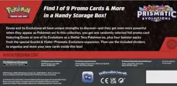 Pokemon Prismatic Evolutions Surprise Box New Sealed, 1 Promo Card, 4 Boosters - Image 3
