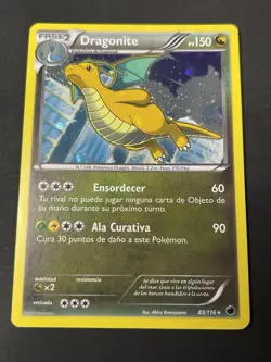 Dragonite 83/116 Plasma Freeze Cosmos Holo Rare Holo Pokemon Card LP - Image 1