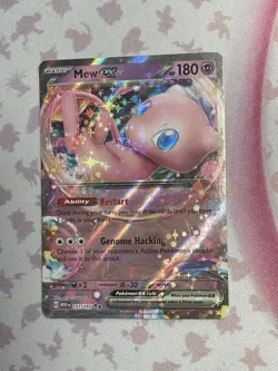 Pokemon TCG Mew EX 151/165 Scarlet & Violet Holo Double Rare 151 - Image 1