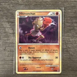 Pokemon Call of Legends Hitmonchan #57/95 Common Lightly played - Image 1