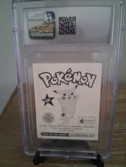 1998 Pokemon Merlin Golem Series 1-224 CGC Graded 8.5 NM + - Image 2