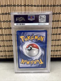 2000 Pokemon 1st Edition Dark Dragonite Holo Rare Team Rocket 5/82 - PSA 7 NM - Image 2