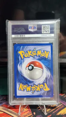 2000 Pokemon Team Rocket Dark Dragonite Holo 1st Edition PSA 7 #5/82 *SWIRL!* - Image 3