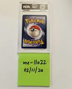 2000 Pokemon Team Rocket - 1st Edition - Dark Dragonair 33/82 Non-Holo PSA 7 - Image 2