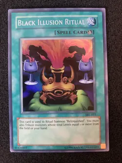 Yu-Gi-Oh! Black Illusion Ritual SRL-051 Spell Ruler Unlimited - Image 1