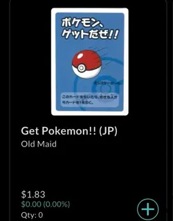 Pokemon Old Maid Babanuki Complete Set x19 Cards lot Japanese Center NM - GM New - Image 5