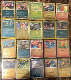 Pokemon TCG Ascended Heroes Pokeball Reverse Holo Lot of 40 Cards NM - Image 1