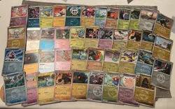 Lot of 42 Reverse Holo Ascended Heroes Pokemon Cards NM - Image 1